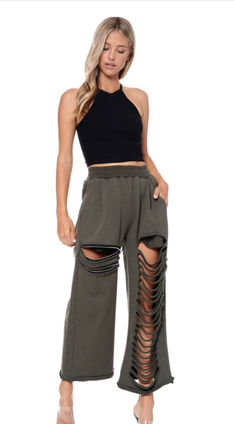 Zippy Cut Out Jogger